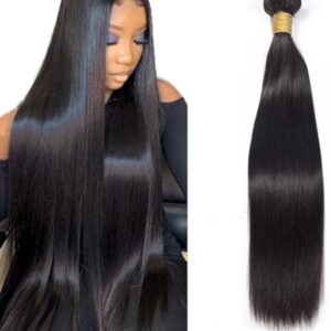 perruque longue noir