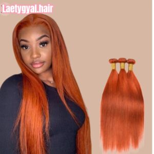 perruque longue rousse